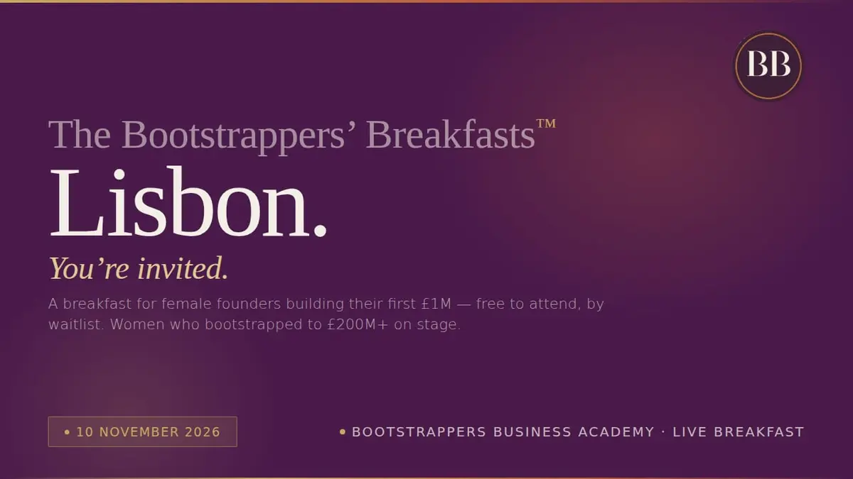 Bootstrappers' Breakfasts Lisbon, event image