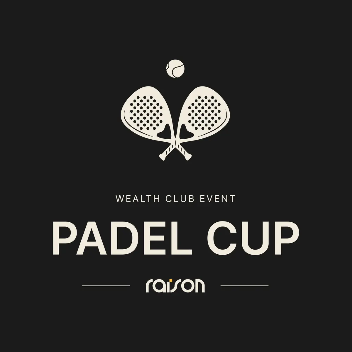 Raison Padel Cup Cascais 2026, event image