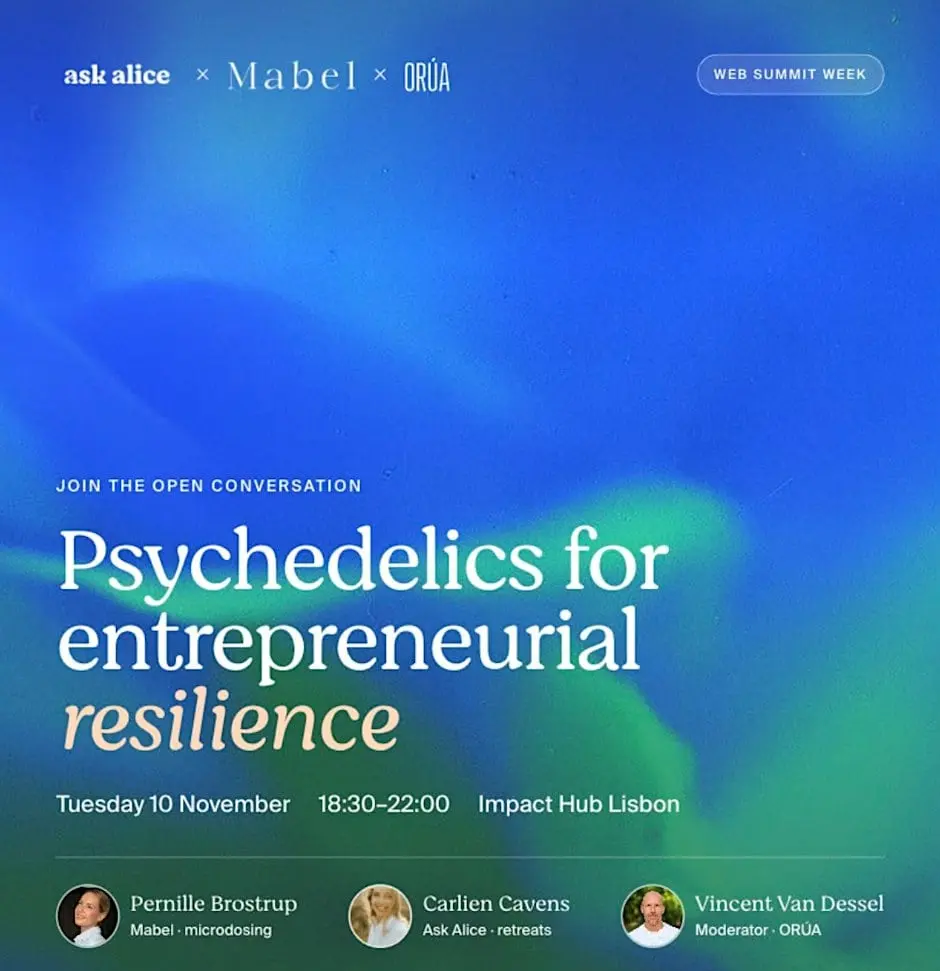 Psychedelics for Entrepreneurial Resilience, event image