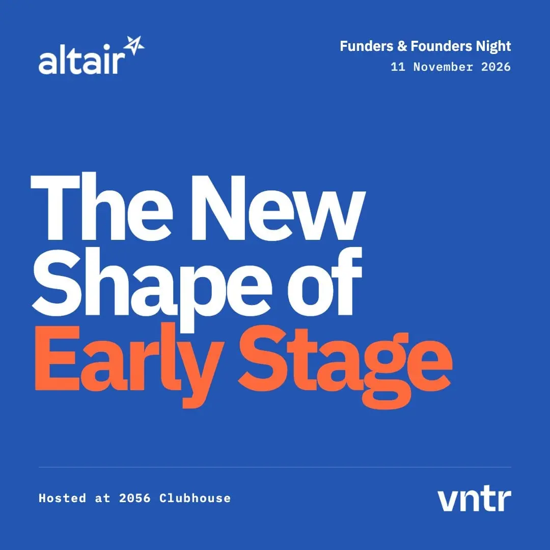 Funders & Founders Night by AltaIR Capital: The New Shape of Early Stage, event image